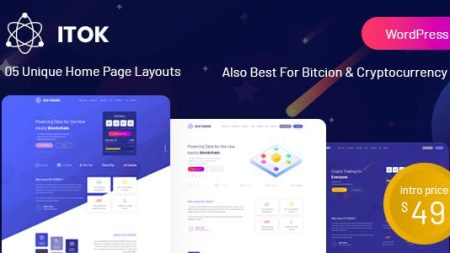 ITok - ICO and Cryptocurrency WordPress Theme v1.1.20