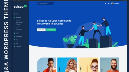 Scisco - Questions and Answers WordPress Theme v1.2.1