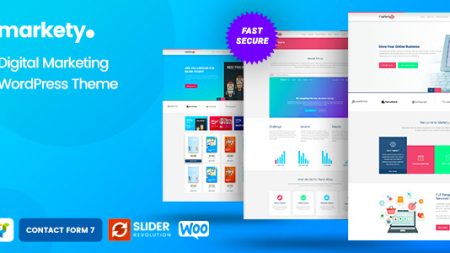 Markety - SEO & Digital Marketing WordPress Theme v1.7