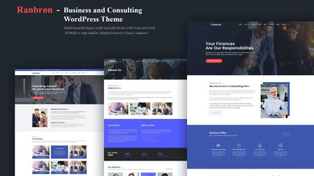 Ranbron - Business and Consulting WordPress Theme v2.6