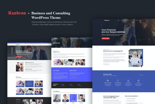 Ranbron - Business and Consulting WordPress Theme v2.6