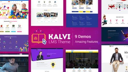 Kalvi - LMS Education WordPress Theme v2.8