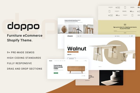 [LATEST] Doppo - Furniture Multipurpose Shopify Theme