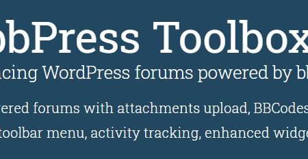 GD bbPress Toolbox Pro V7.7.2