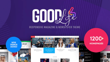 GoodLife v.4.2.0 – Magazine & Newspaper WordPress Theme