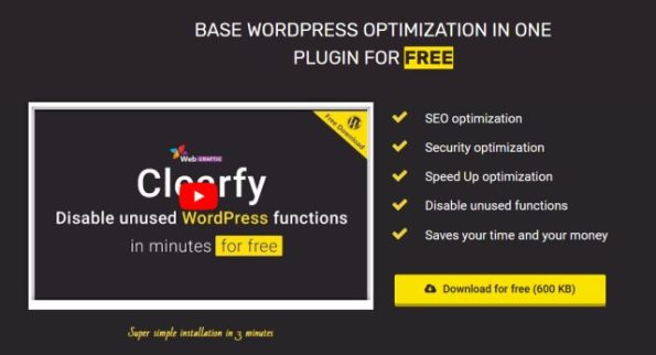 Webcraftic Clearfy Business - Wordpress Optimization Plugin v2.0.4