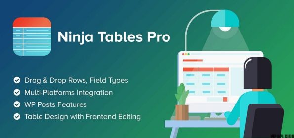 Ninja Tables Pro - The Fastest and Most Diverse WP DataTables Plugin v5.0.8