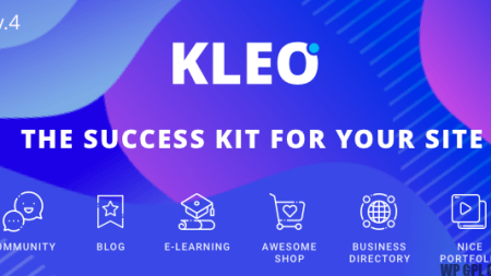 KLEO v4.9.50 – Next level WordPress Theme