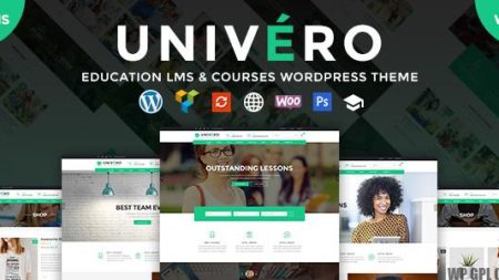 Univero v1.5 - Education LMS & Courses WordPress Theme