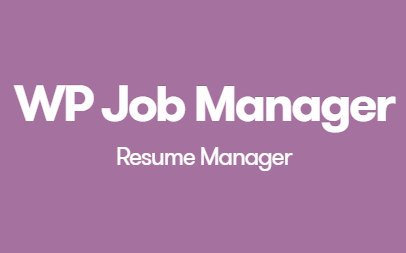 WP Job Manager Resume Manager Add-on v1.18.6