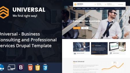Universal - Consulting Business Drupal Theme