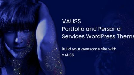 VAUSS - Portfolio and Personal Services WordPress Theme v1.1