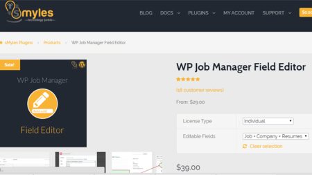 WP Job Manager Field Editor Add-on v1.12.5
