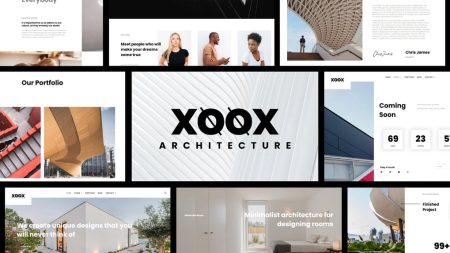 XOOX - Architecture Agency Elementor Template Kit