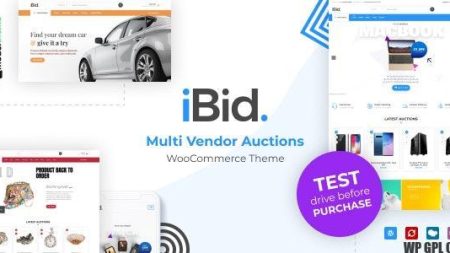 iBid v.2.2 – Multi Vendor Auctions WooCommerce Theme