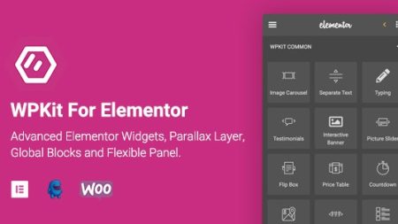 WPKit For Elementor v1.0.8