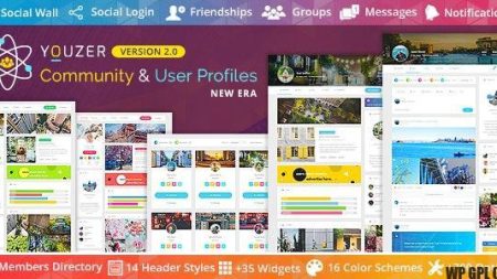 Youzify (formerly Youzer) - BuddyPress Community & WordPress User Profile Plugin v3.5.3