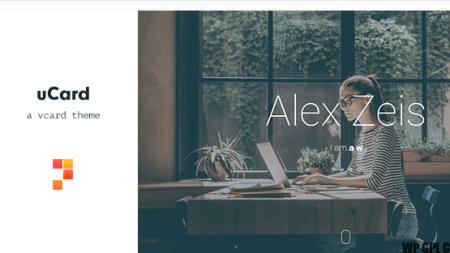 uCard ? vCard & Resume v.1.2.0 WordPress Theme