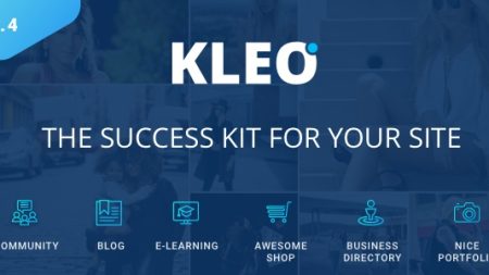 KLEO - Pro Community Focused, Multi-Purpose BuddyPress WordPress Theme v5.3.0