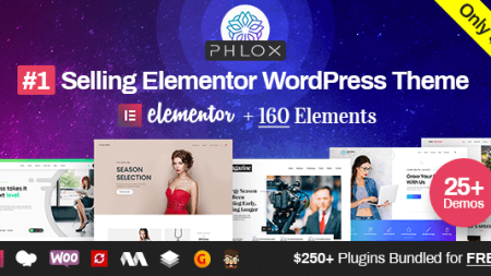 Phlox Pro - Best Elementor MultiPurpose WordPress Theme V5.17.4