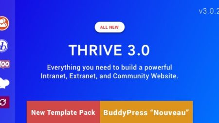Thrive - Intranet & Community WordPress Theme v3.1.11