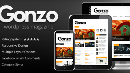 Gonzo - Clean, Responsive WP Magazine v1.9.7