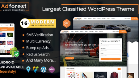 AdForest - Classified Ads WordPress Themes v5.1.2
