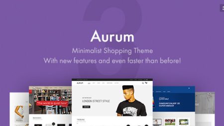 Aurum - Minimalist Shopping Theme V3.29