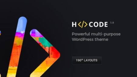 H-Code Responsive & Multipurpose WordPress Theme v2.2.0