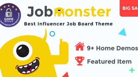 Jobmonster - Job Board WordPress Theme v4.7.2