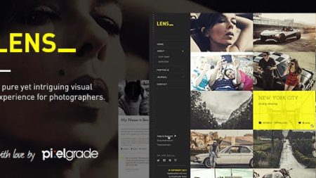 LENS - An Enjoyable Photography WordPress Theme v2.6.0