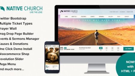 Native Church - Multi Purpose WordPress Theme v4.7.3