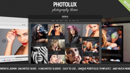 Photolux - Photography Portfolio WordPress Theme v2.4.1