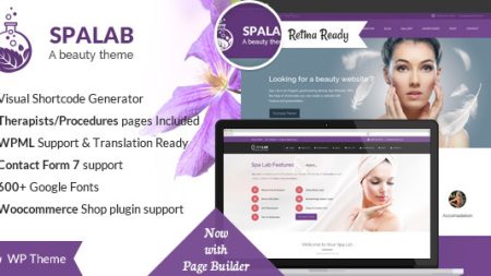 Spa Lab | Beauty Spa, Health Spa Theme v5.9