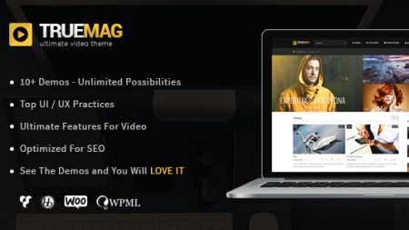 True Mag - WordPress Theme for Video and Magazine v4.3.14