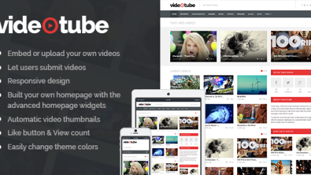 VideoTube - A Responsive Video WordPress Theme v3.4.5