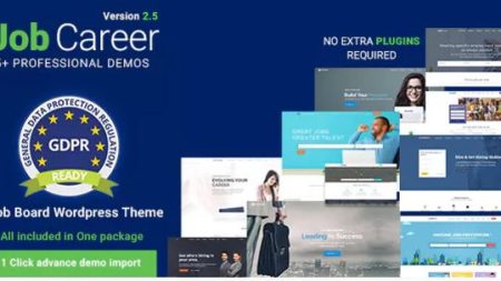 JobCareer | Job Board Responsive WordPress Theme v6.4