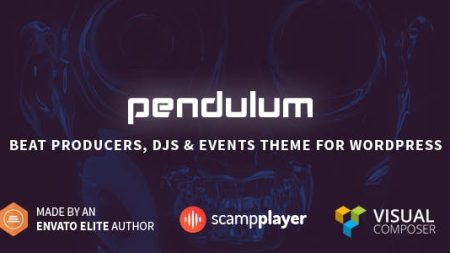 Pendulum - Beat Producers, DJs & Events Theme for WordPress v3.0.5