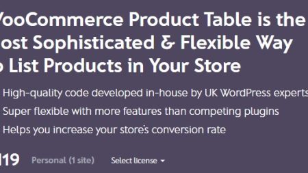 Barn2 Media WooCommerce Product Table v3.1.1