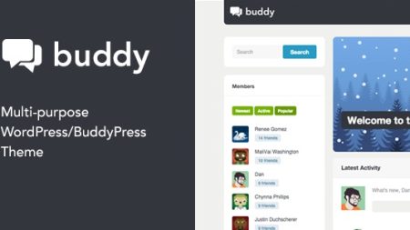 Buddy - Multi-Purpose WordPress/BuddyPress Theme v2.23.1