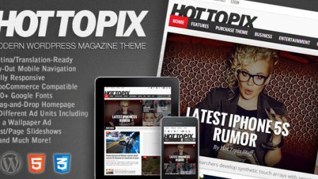 Hot Topix - Modern WordPress Magazine Theme v3.3.1