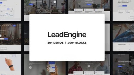 LeadEngine - Multi-Purpose WordPress Theme with Page Builder V4.7