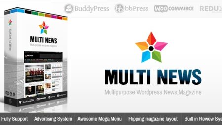Multinews - Multi-purpose WordPress News,Magazine v2.8