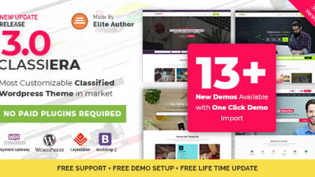 Classiera - Classified Ads WordPress Theme v4.0.26