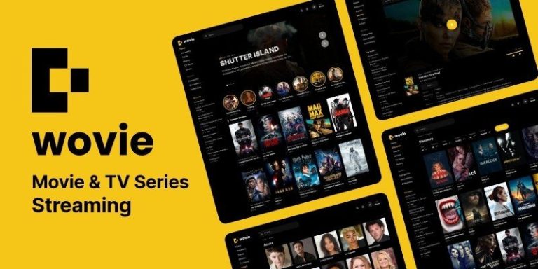 Wovie - Movie and TV Series Streaming Platform v1.0.2