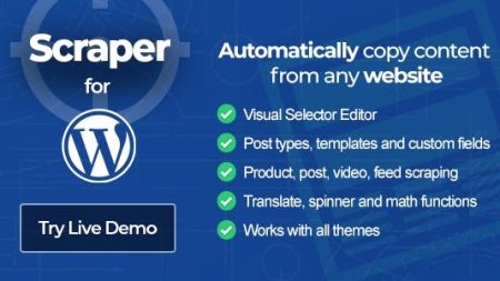 Scraper - Content Crawler Plugin for Wordpress 2.0.4