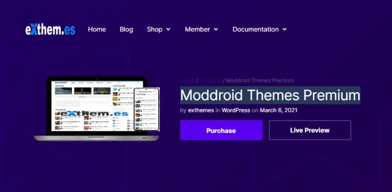 [ACTIVATED] Moddroid - APK Download Theme For WordPress v9.1