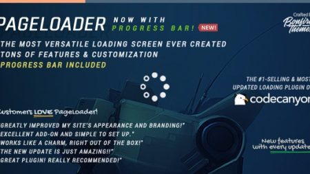 PageLoader: Loading Screen and Progress Bar for WordPress v4.5