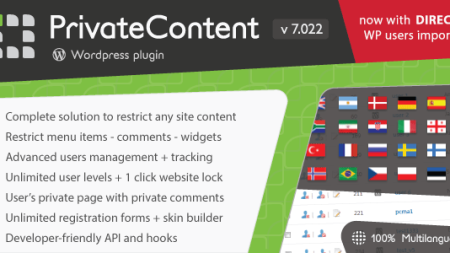 PrivateContent - Multilevel Content Plugin V8.11.6