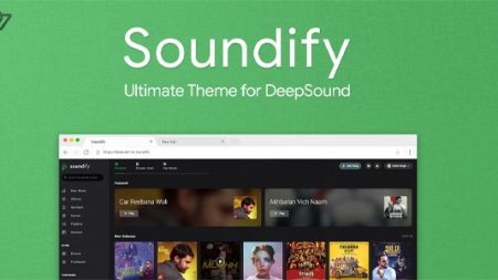 Soundify - The Ultimate DeepSound Theme v1.5.2